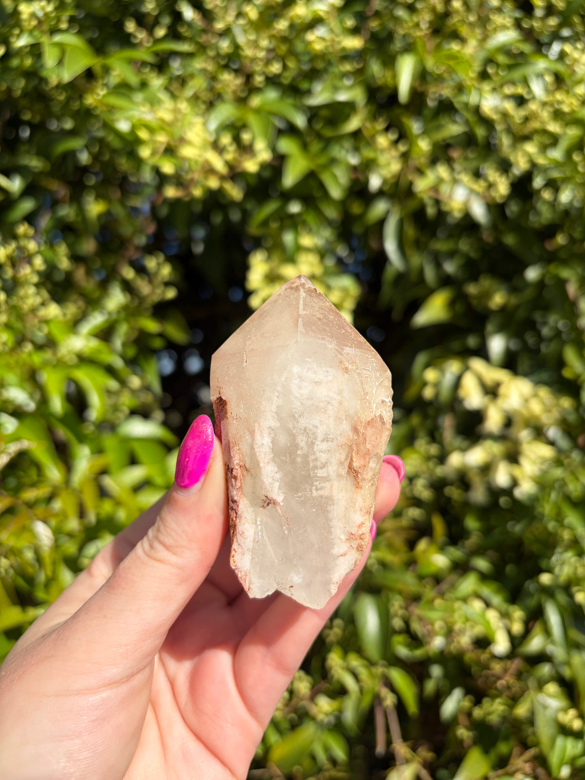 Candle Quartz Rough Point B
