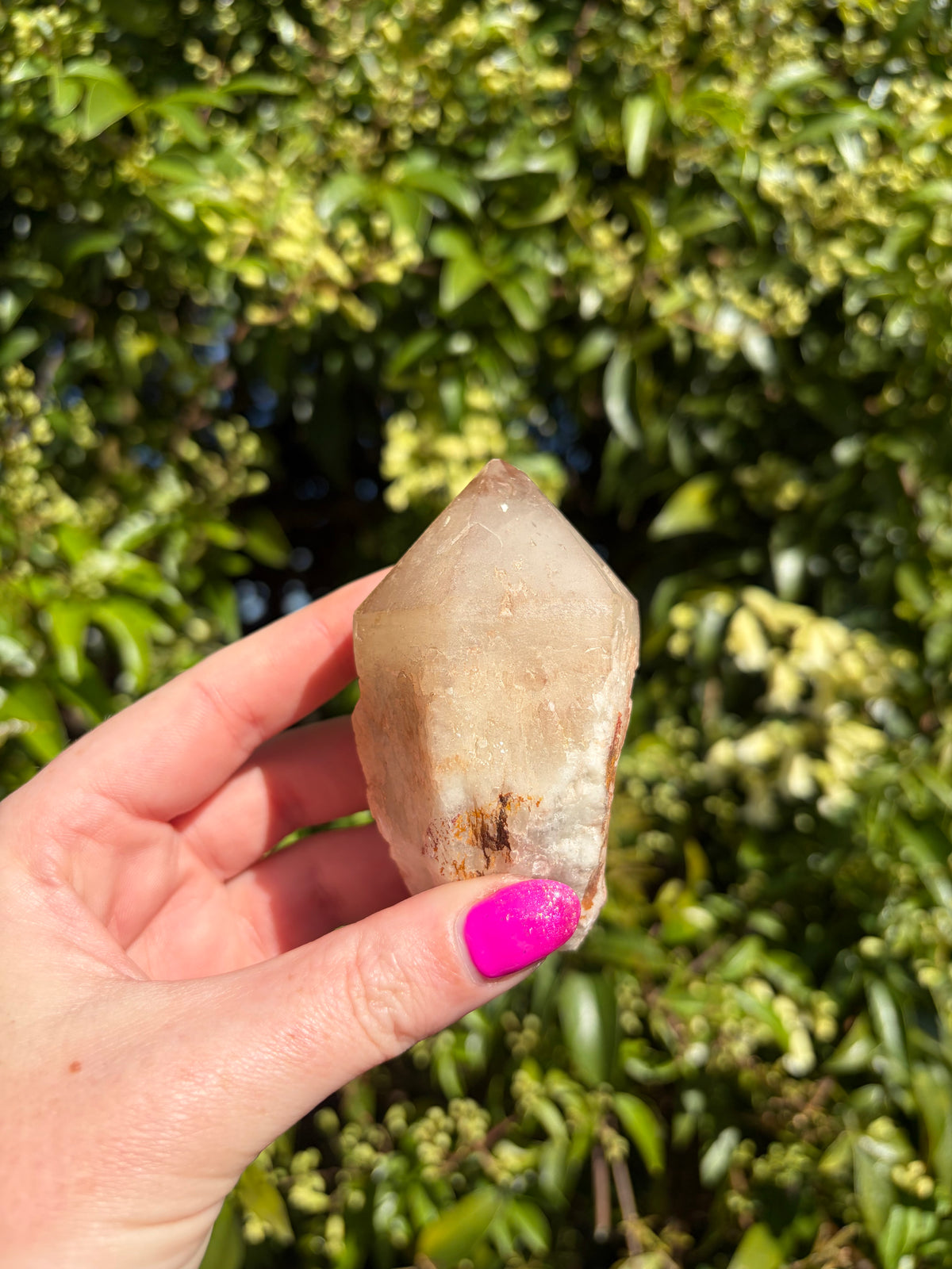 Candle Quartz Rough Point B
