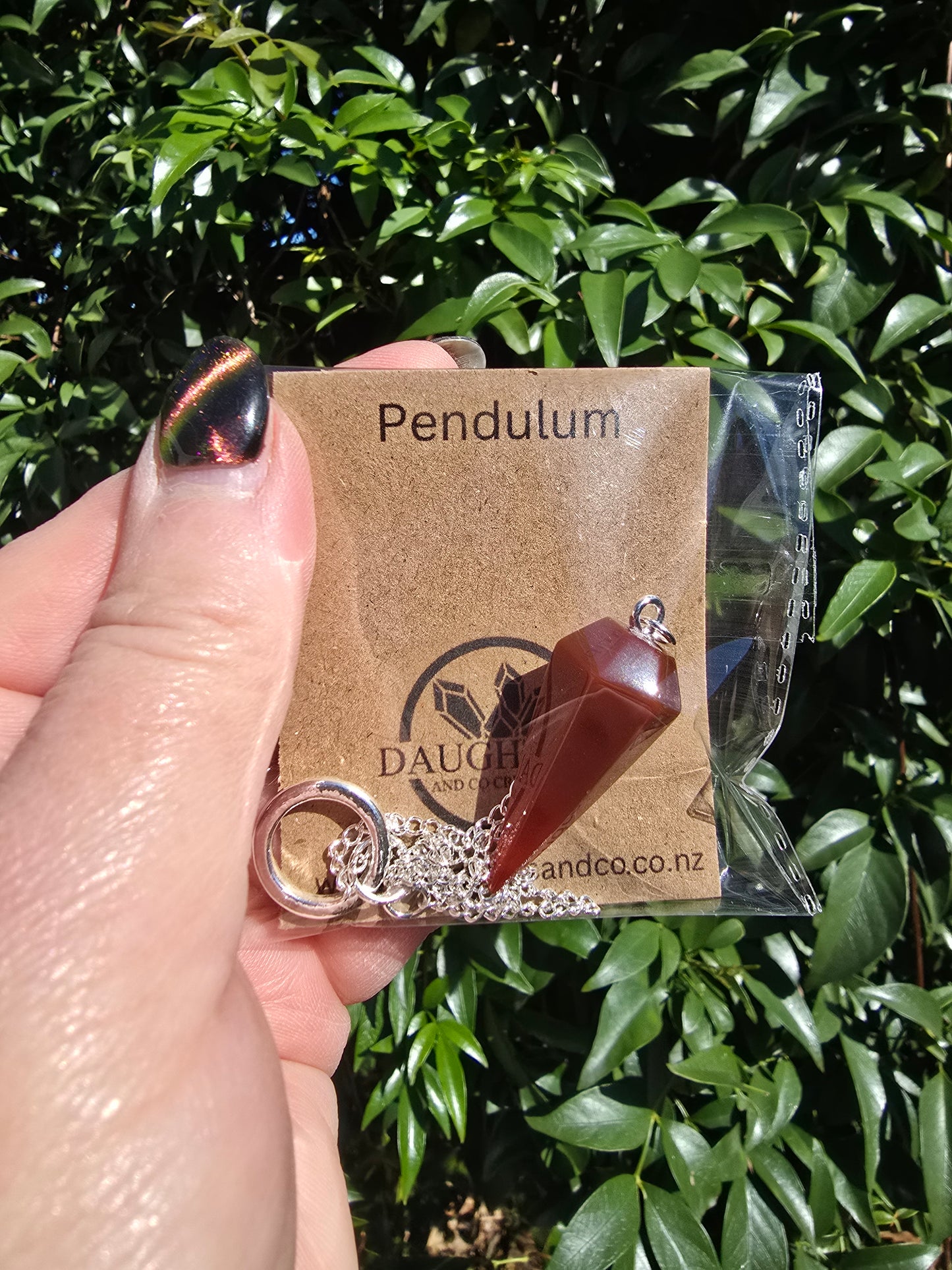 Carnelian Pendulum