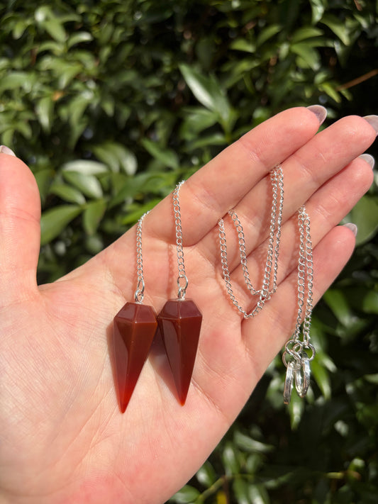 Carnelian Pendulum