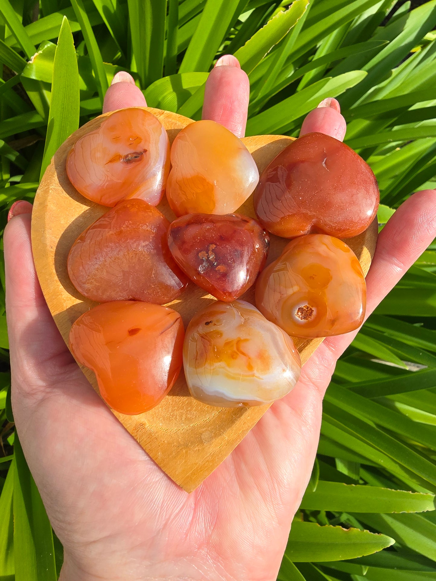 Carnelian Small Heart