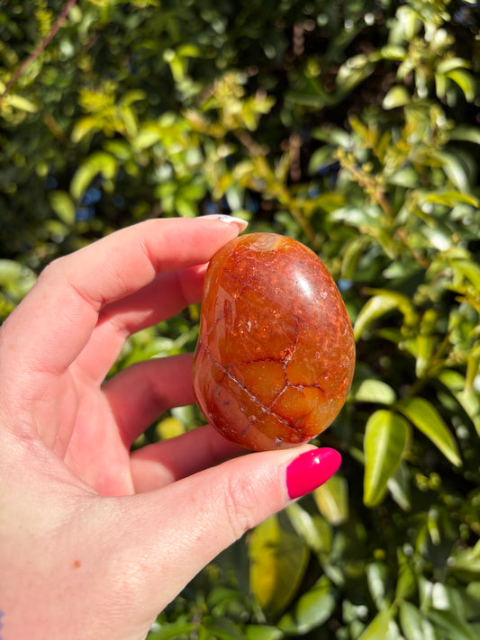 Carnelian Tumbled Stone Large A