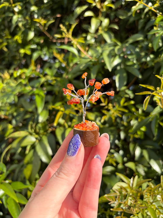 Carnelian Crystal Tree Mini