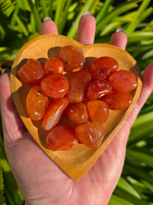 Carnelian Tumbled Stone Small