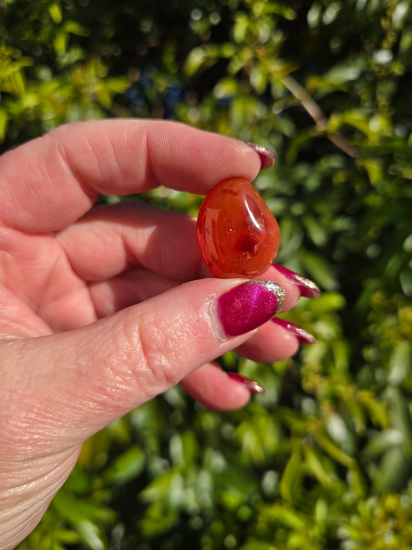 Carnelian Tumbled Stone Small