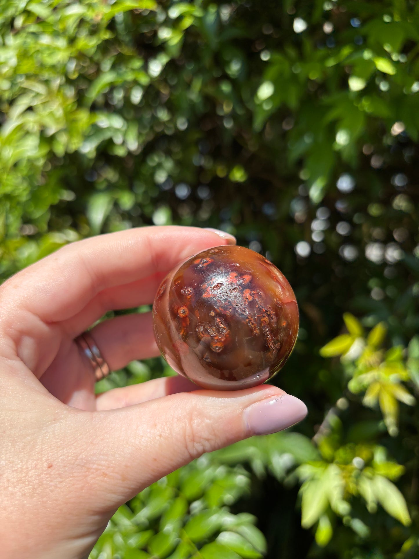 Carnelian Sphere D