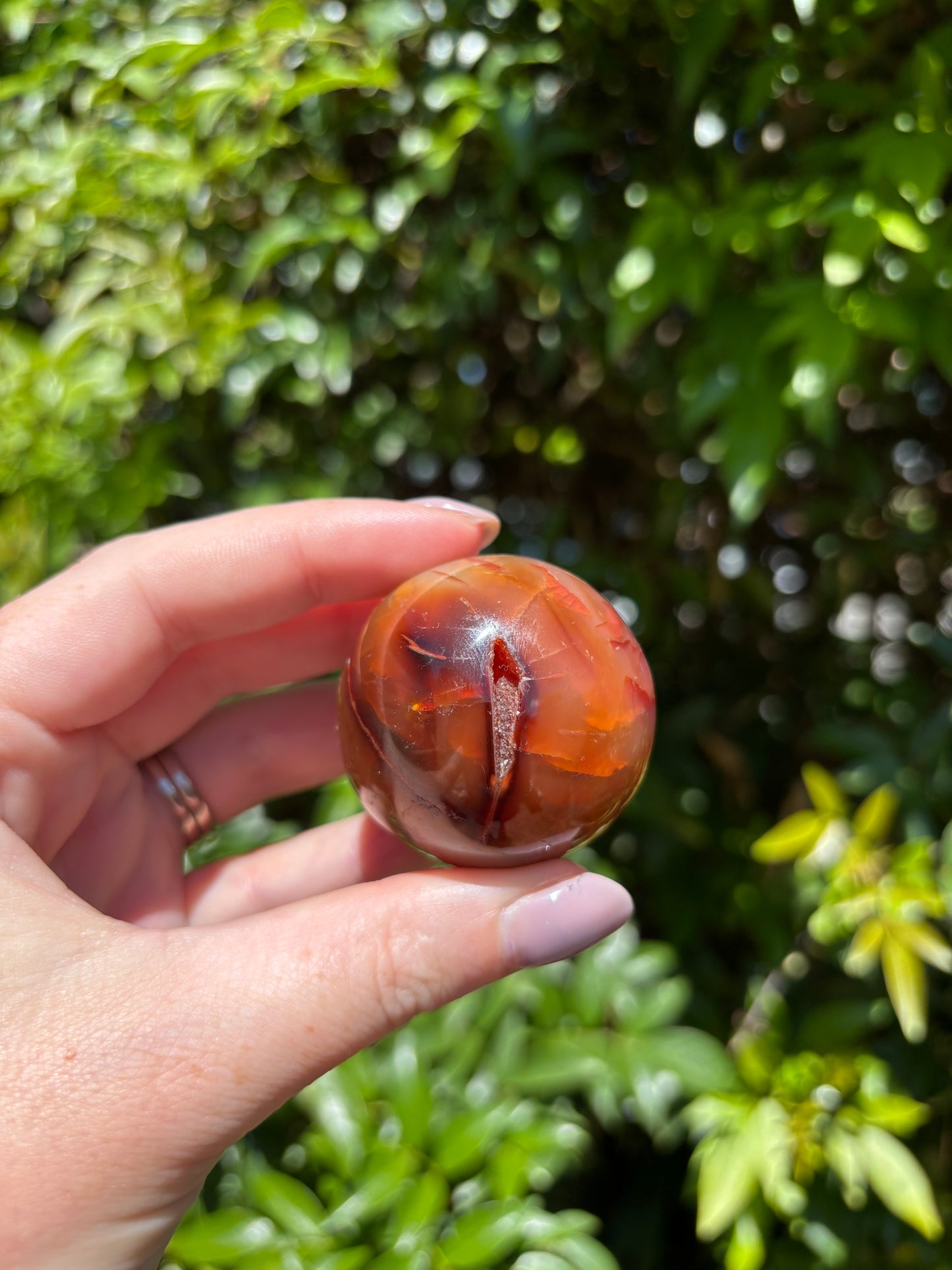Carnelian Sphere D