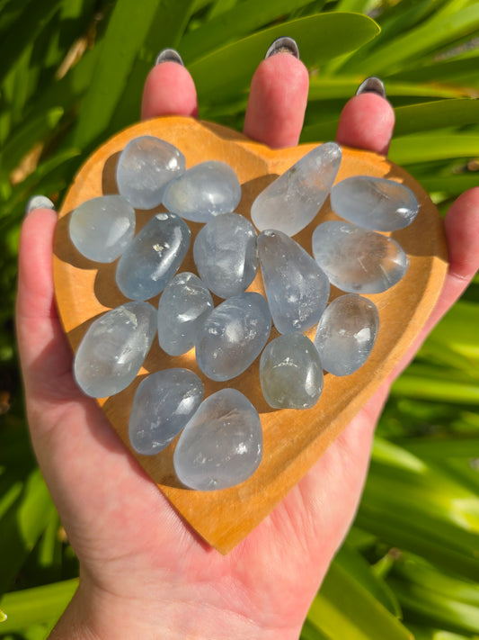 Celestite Tumbled Stone