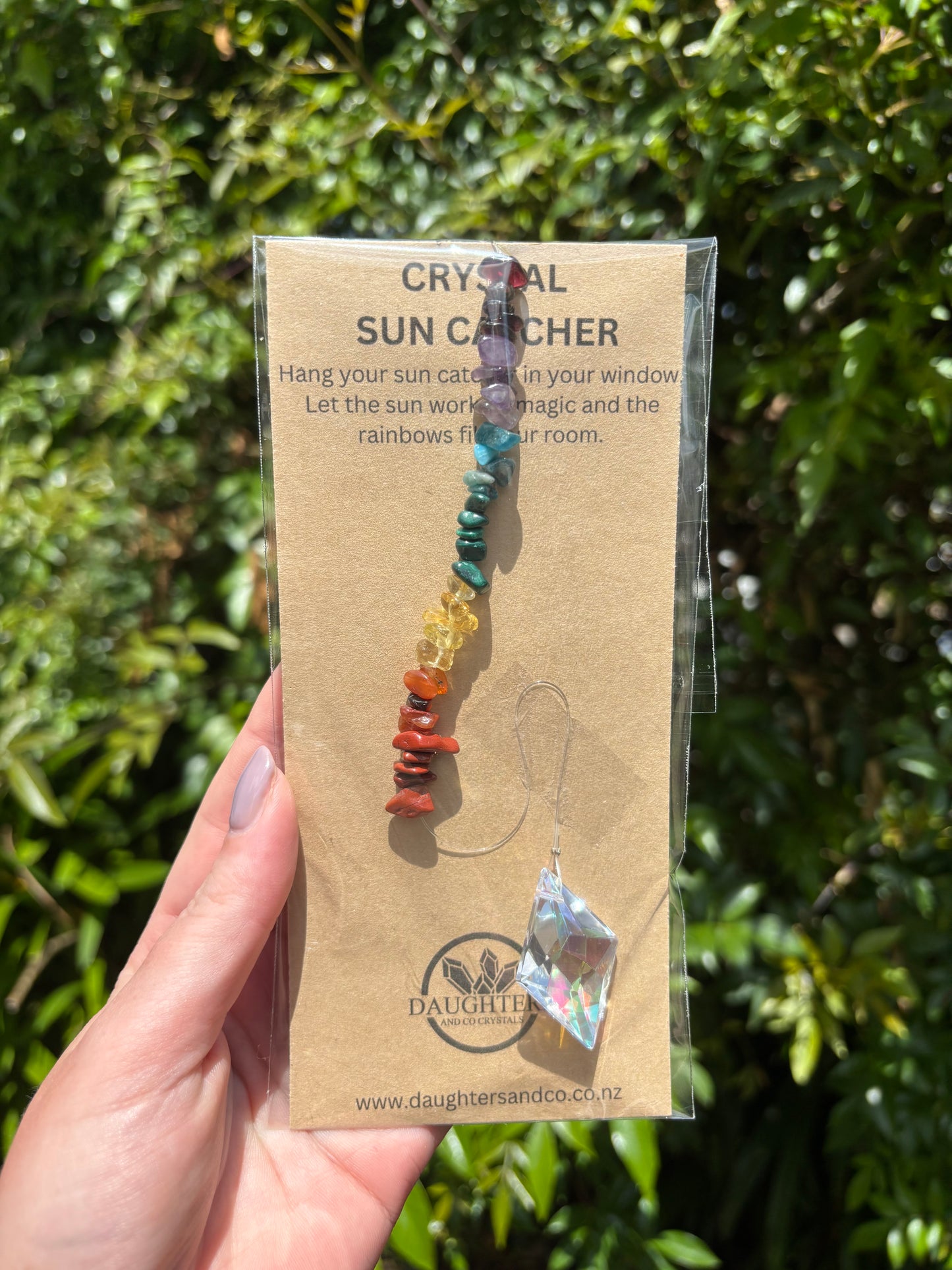 Chakra x7 Crystals | Diamond Sun Catcher