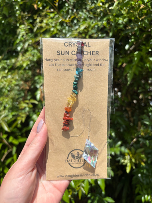 Chakra x7 Crystals | Diamond Sun Catcher