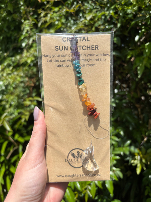 Chakra x7 Crystals | Moon Sun Catcher