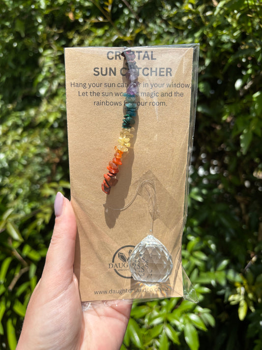 Chakra x7 Crystals | Sphere Sun Catcher