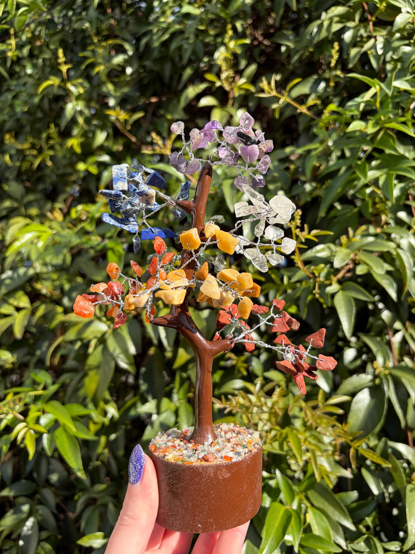 Chakra Crystal Tree Medium