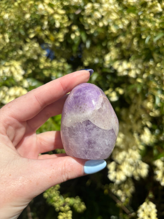 Chevron Amethyst Free Form Piece A
