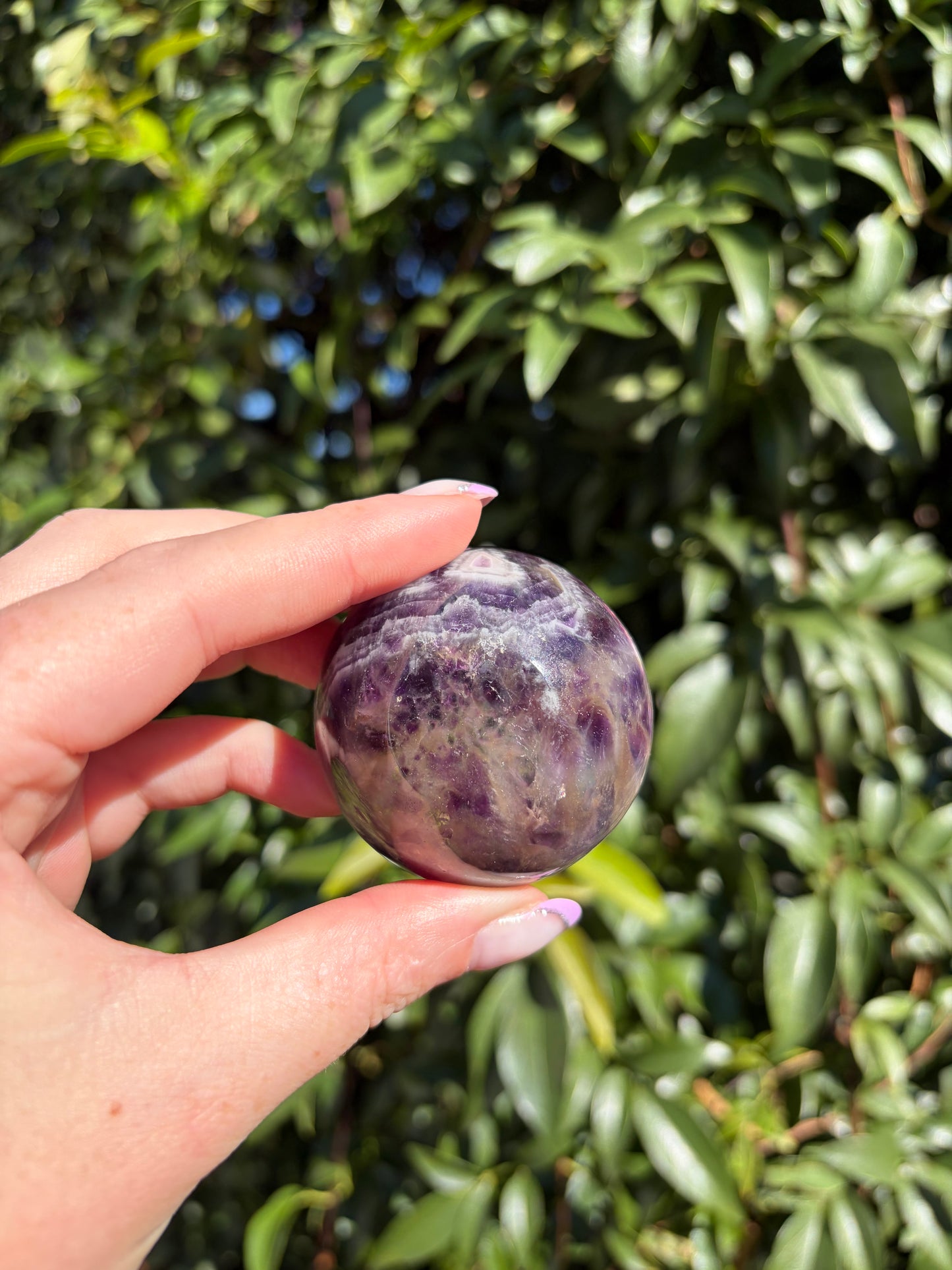 Chevron Amethyst Mini Bowl B