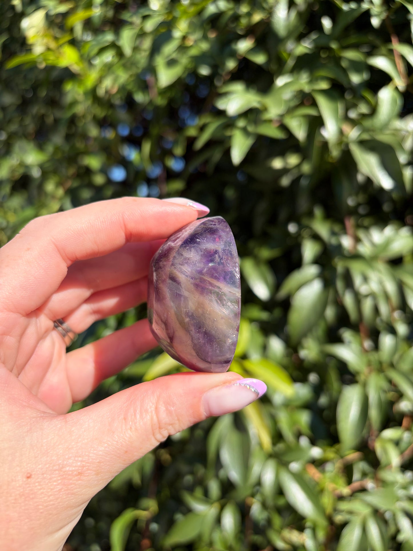 Chevron Amethyst Mini Bowl B