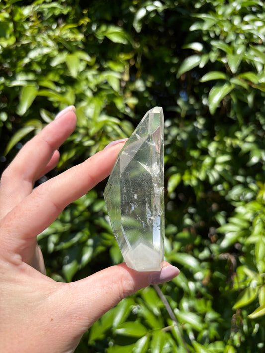 Chlorite Phantom Quartz Polished Piece F