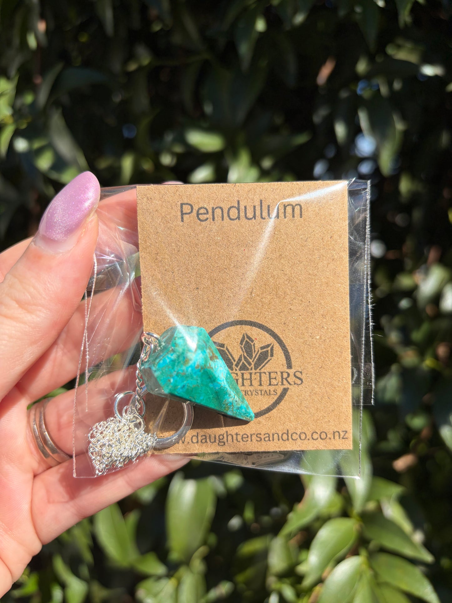 Chrysocolla Pendulum