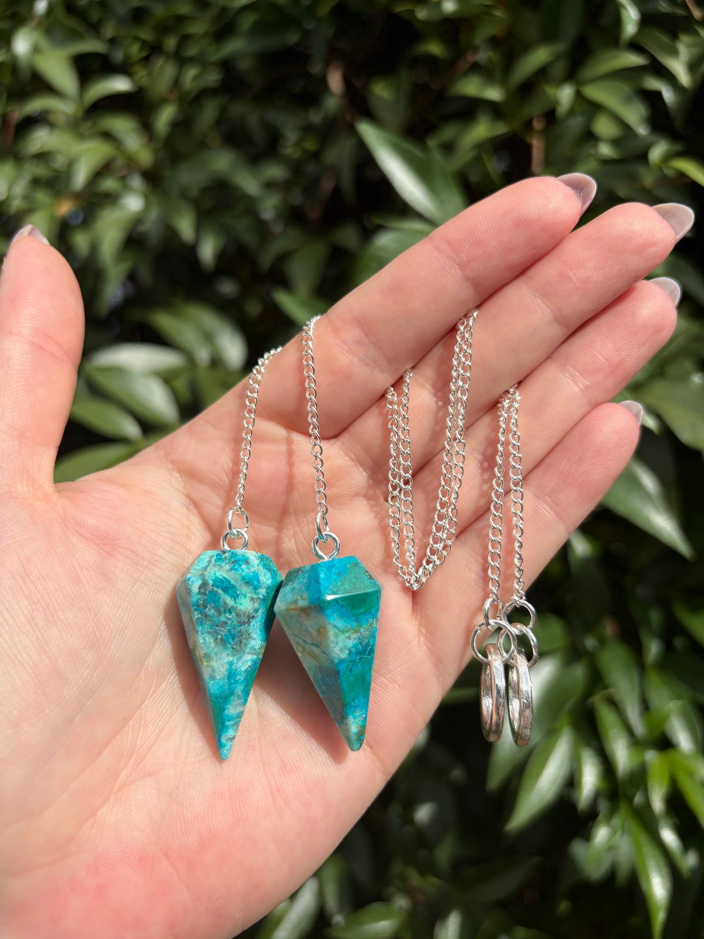 Chrysocolla Pendulum