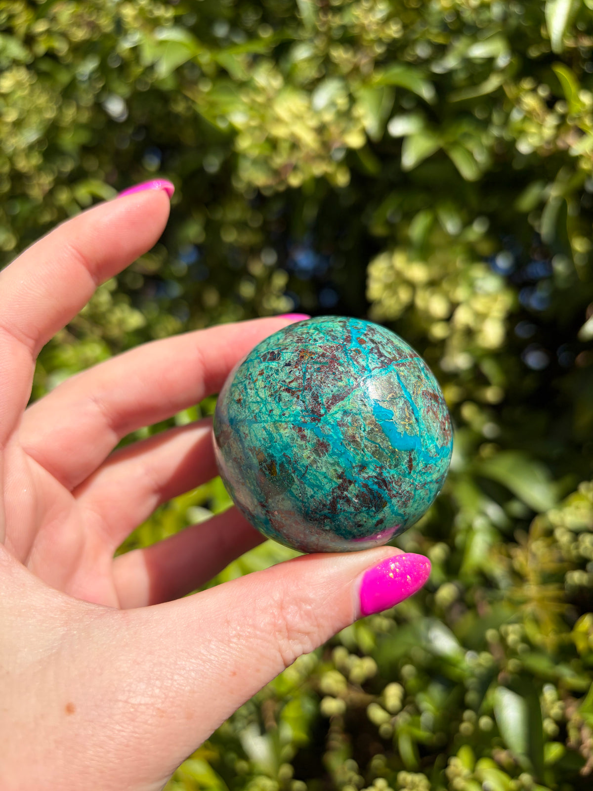 Chrysocolla Sphere A