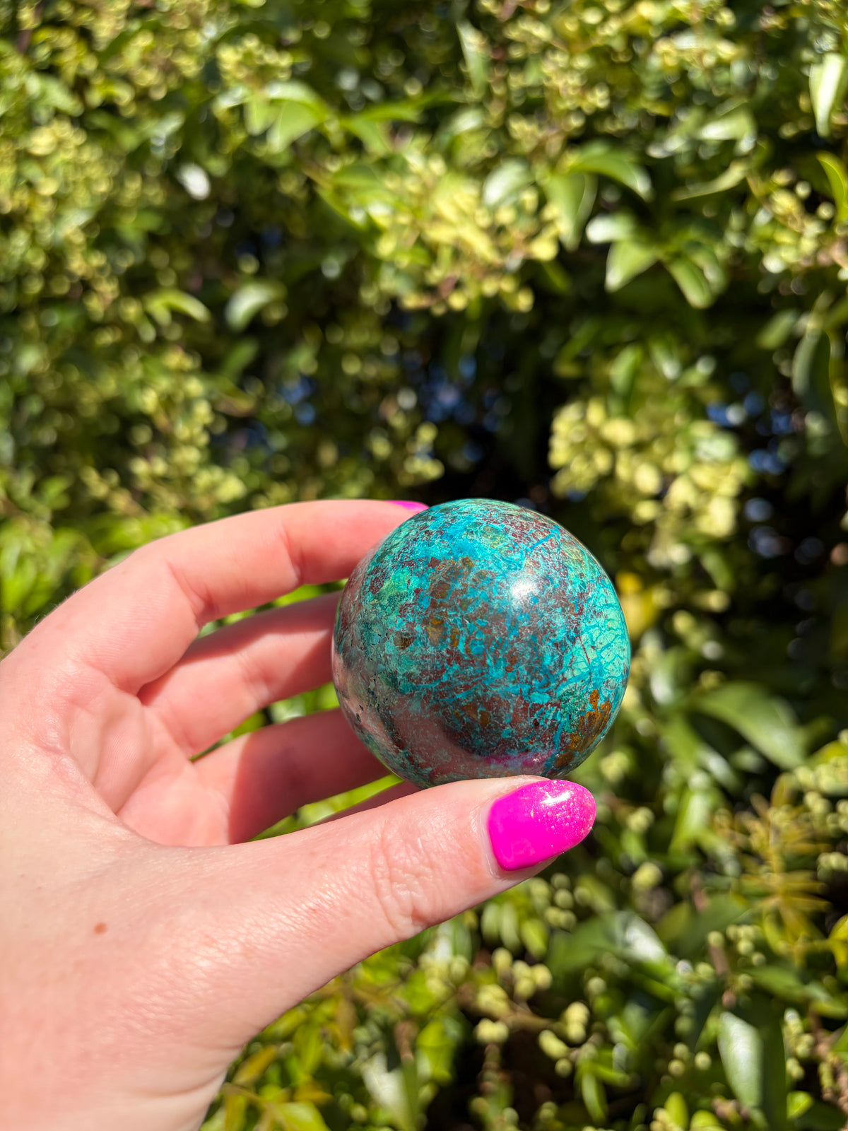 Chrysocolla Sphere A