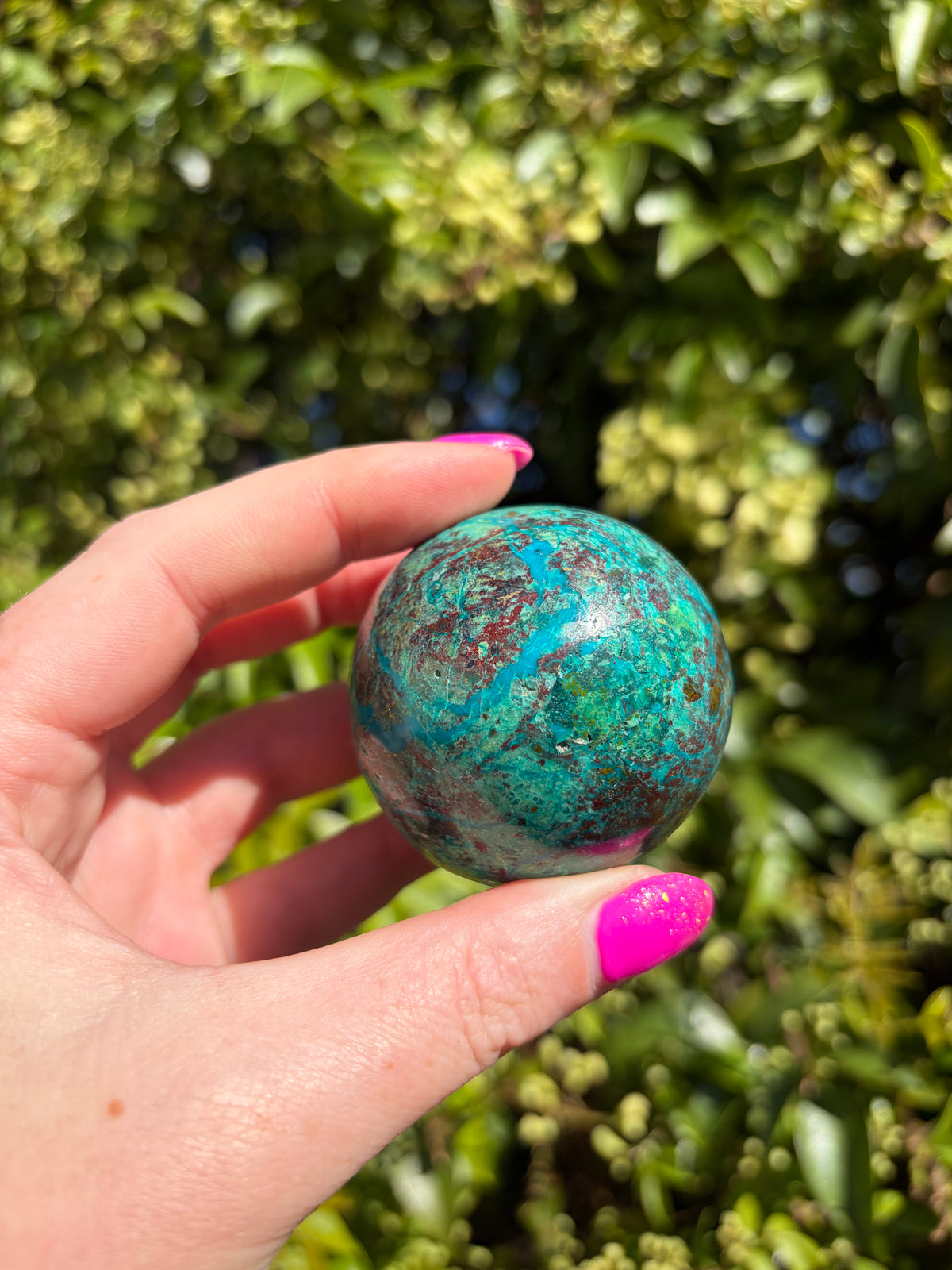 Chrysocolla Sphere A
