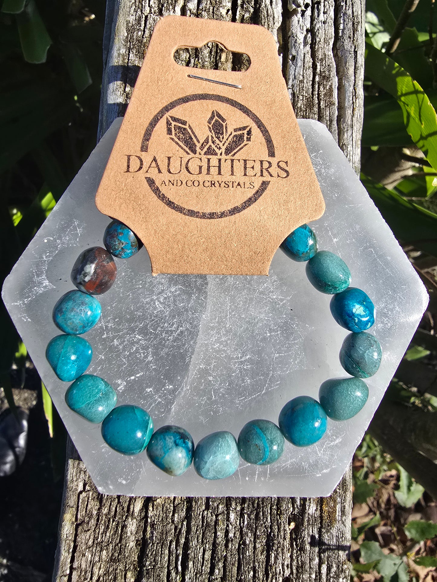 Chrysocolla | Nugget Bead Bracelet