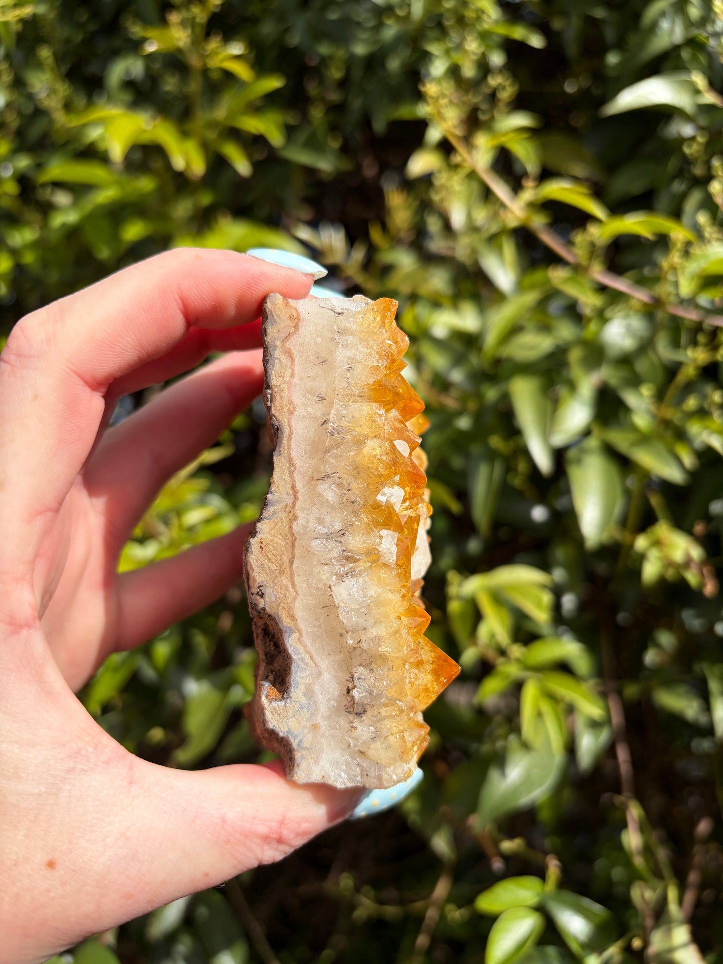 Citrine Druzy Cluster Piece B
