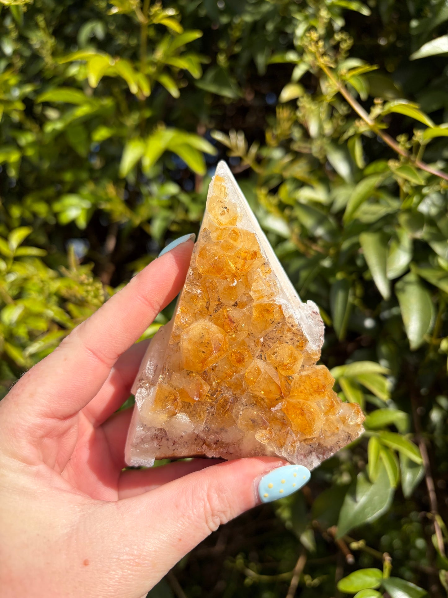 Citrine Druzy Cluster Piece E