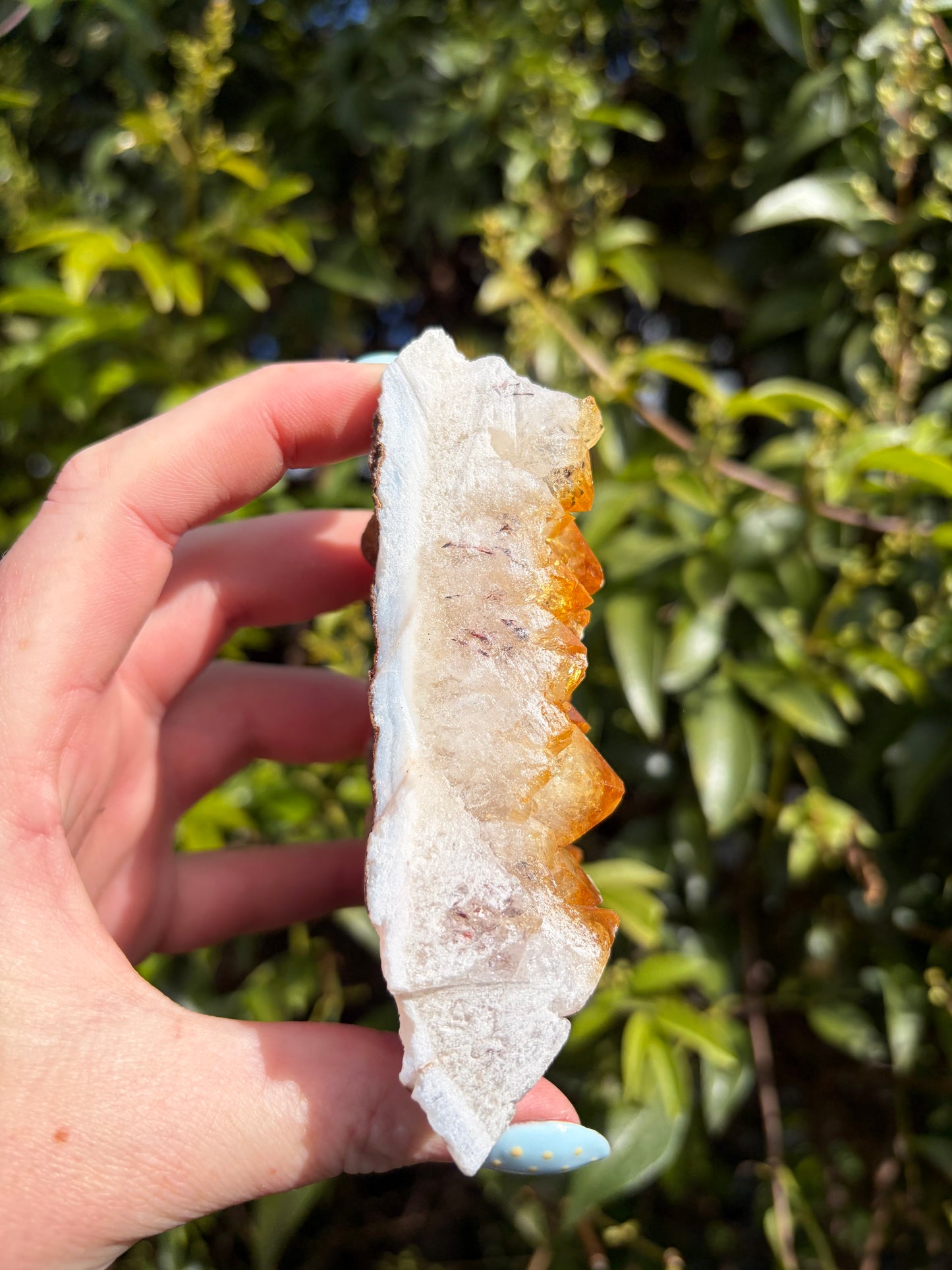 Citrine Druzy Cluster Piece E