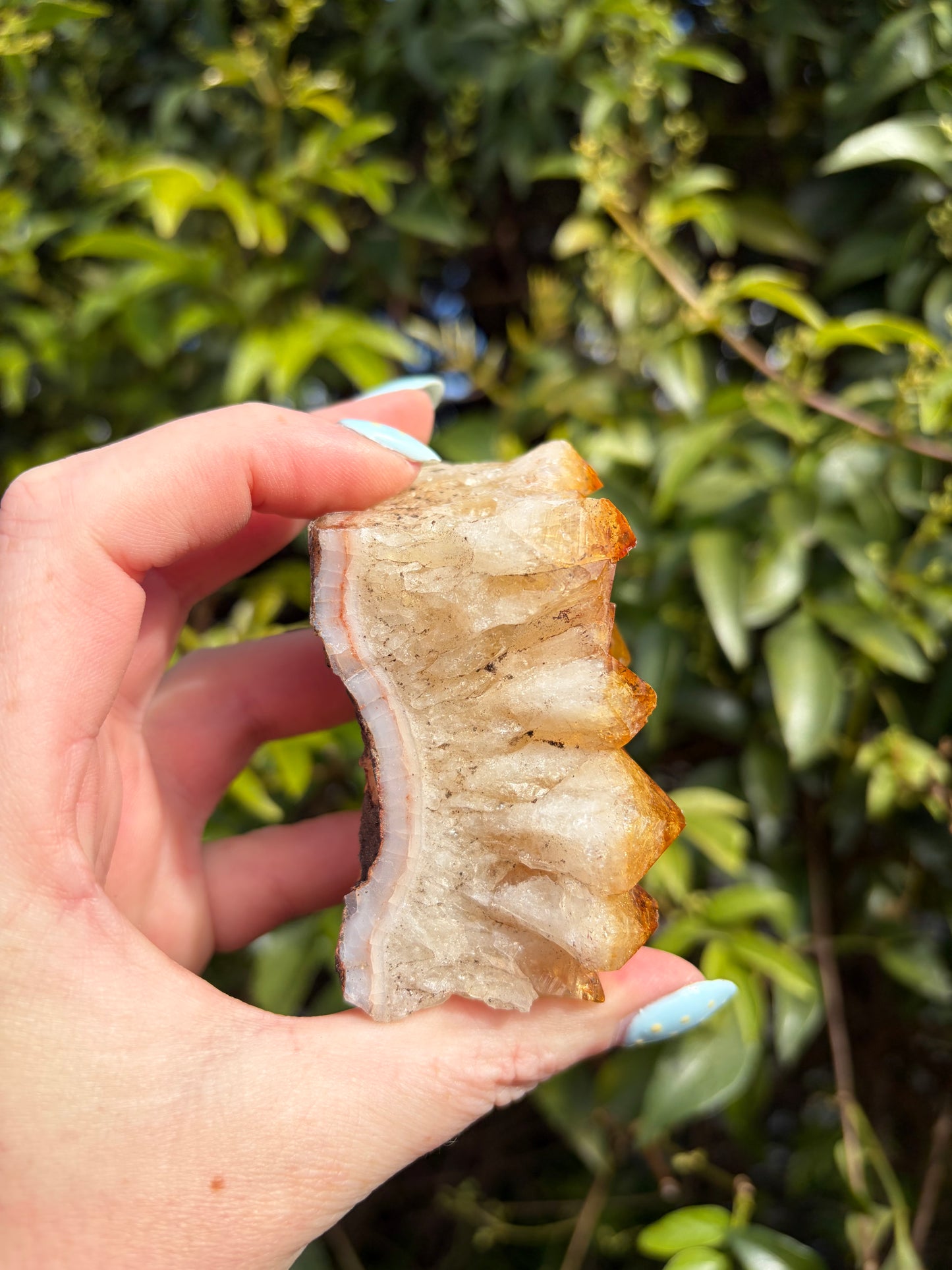 Citrine Druzy Cluster Piece F