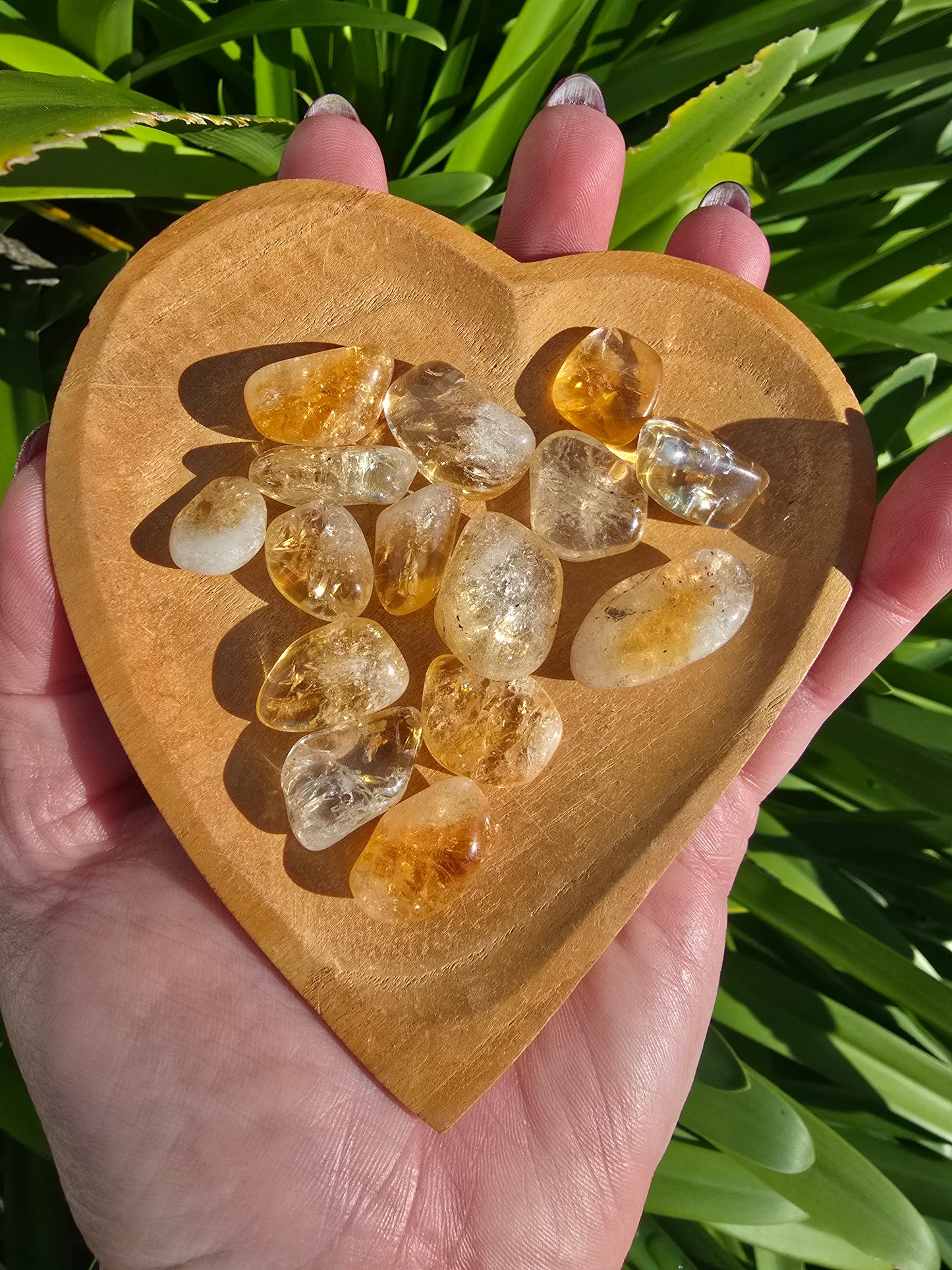 Citrine Small Tumbled Stones 15 Pack Valued at $30