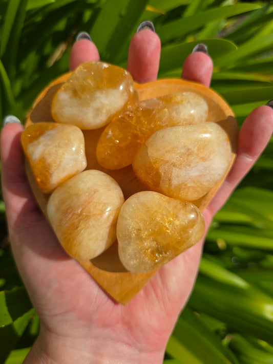 Citrine Large Tumbled Stone