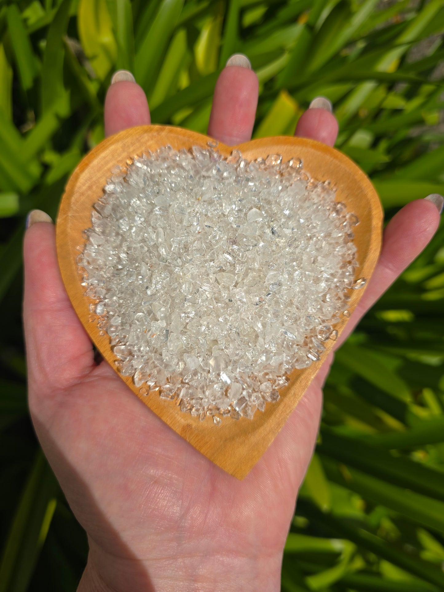 Clear Quartz Crystal Chip 100 gms Bag