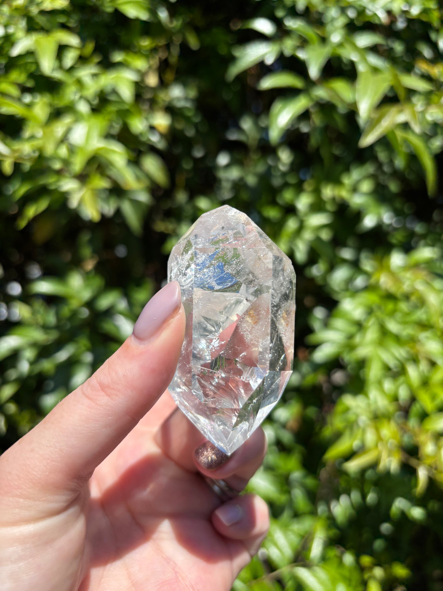 Clear Quartz Double Terminated Point A