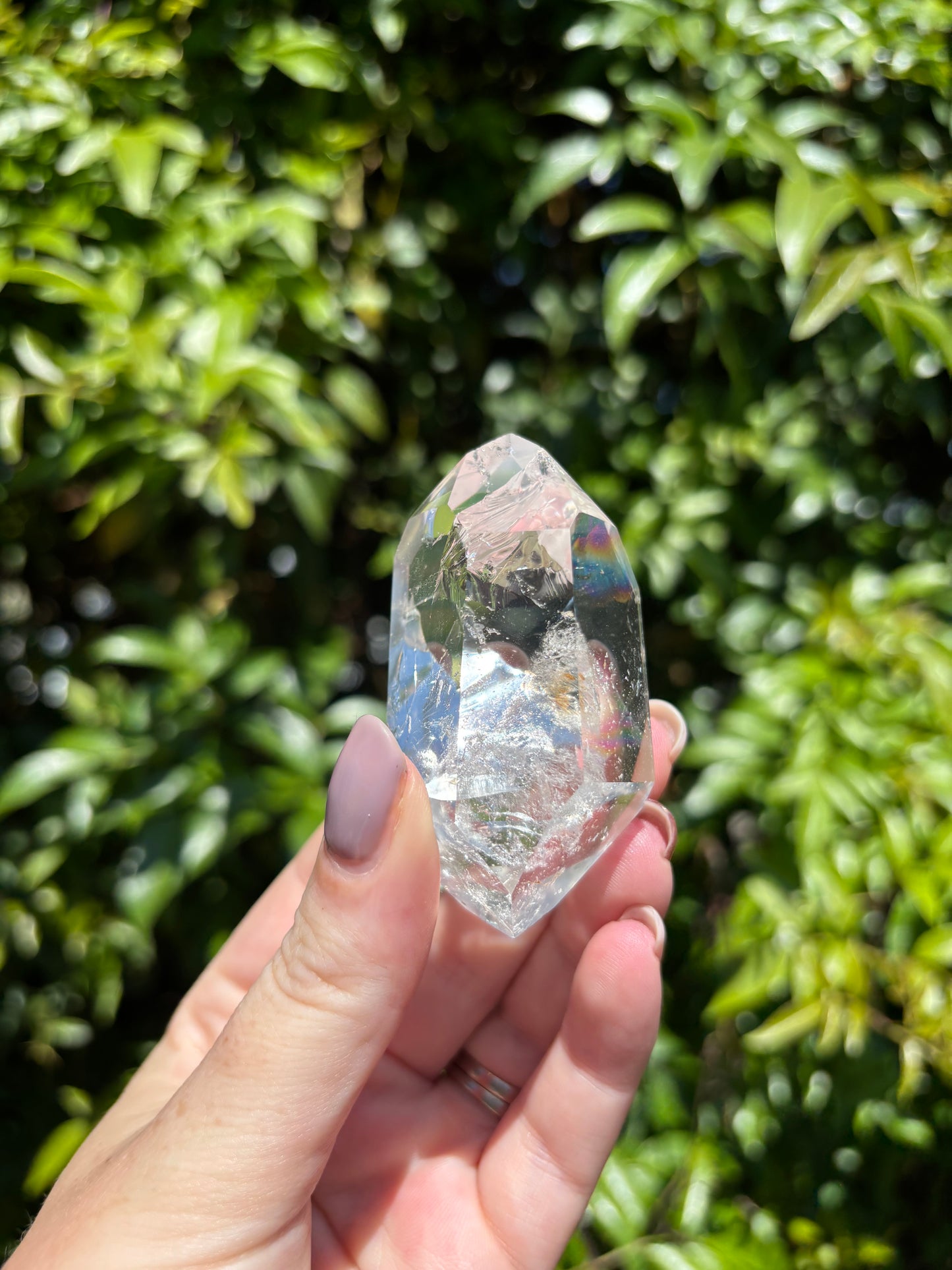 Clear Quartz Double Terminated Point A
