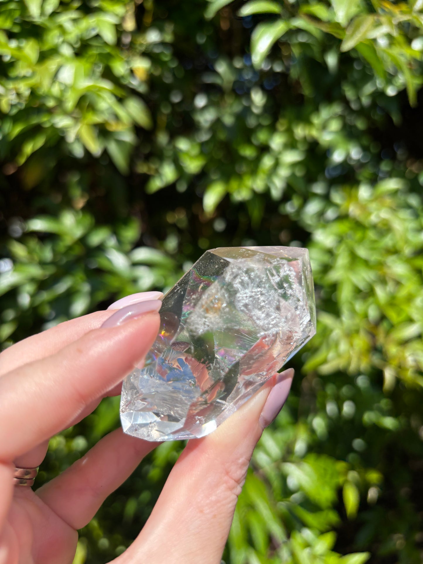 Clear Quartz Double Terminated Point A