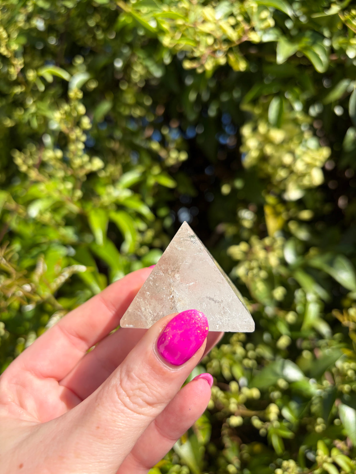 Clear Quartz Pyramid A