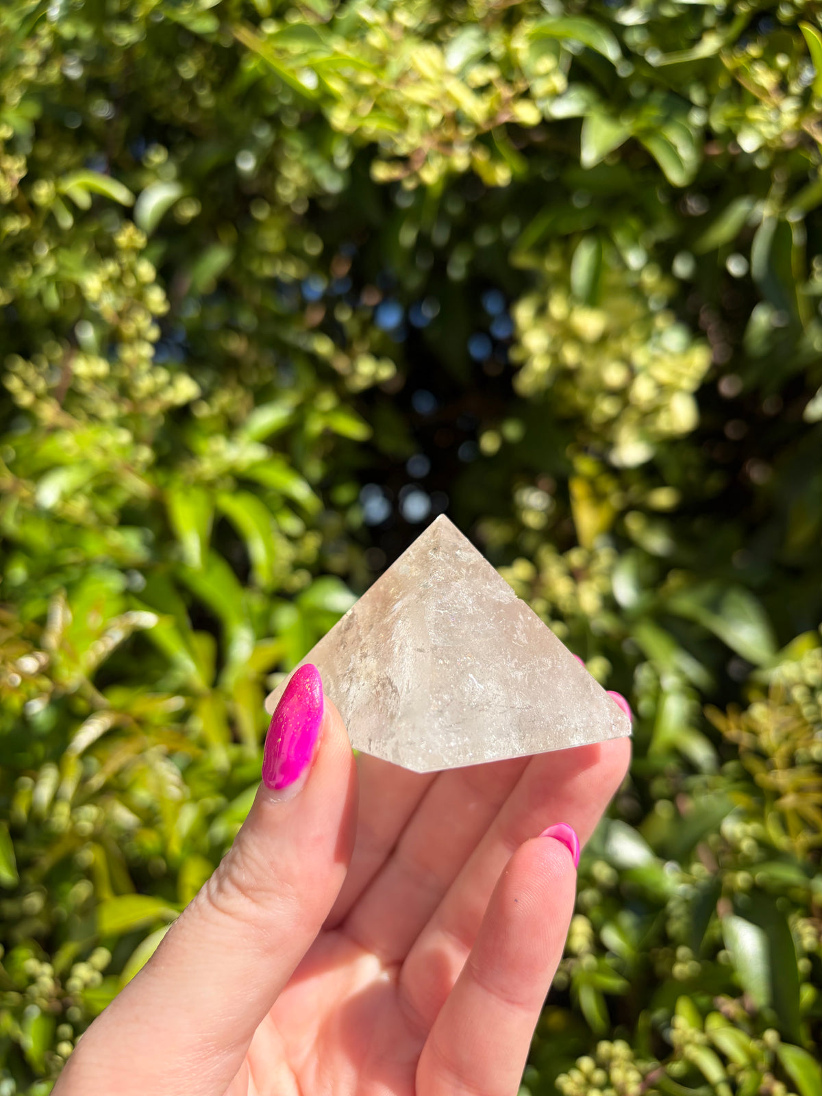 Clear Quartz Pyramid A