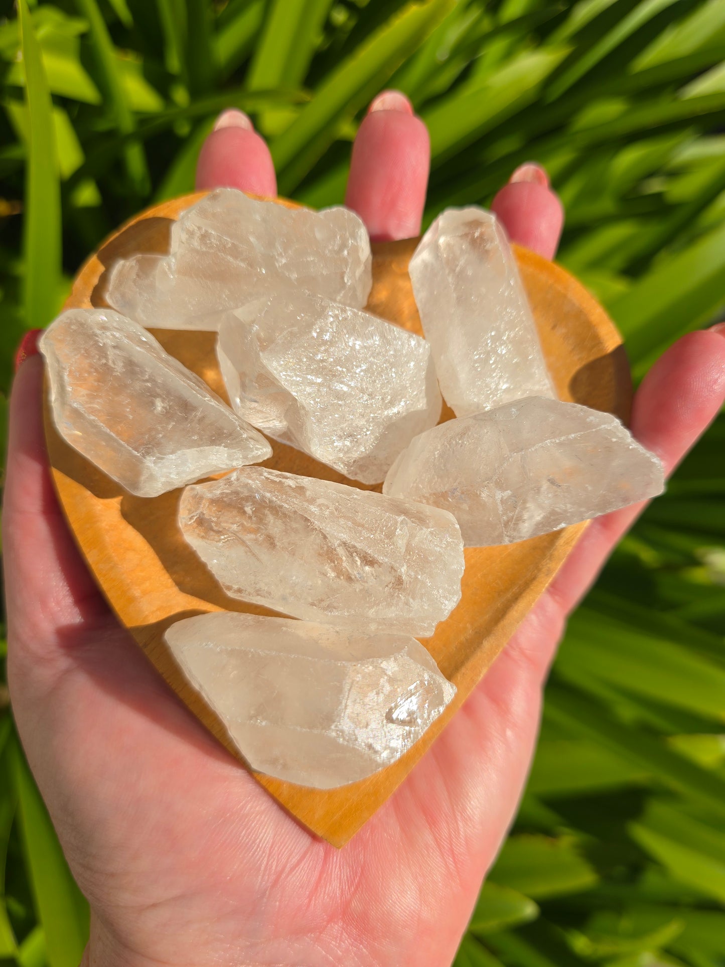 Clear Quartz Medium Rough Point