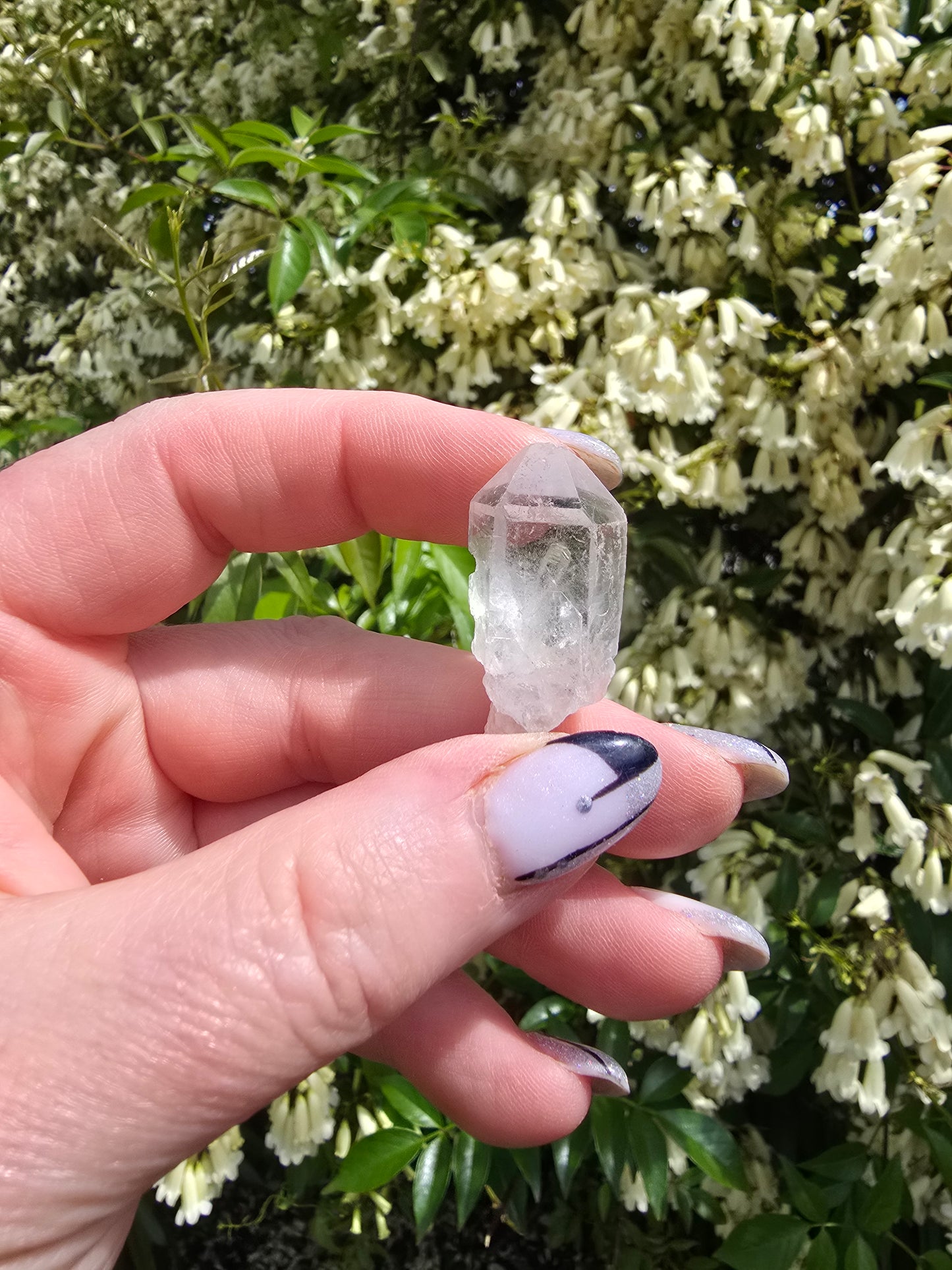 Clear Quartz Rough Point Small
