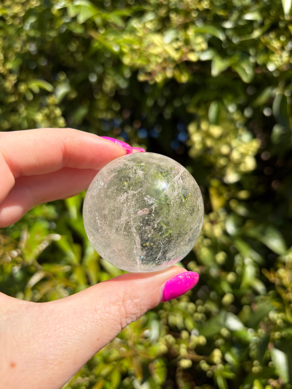 Clear Quartz Sphere G
