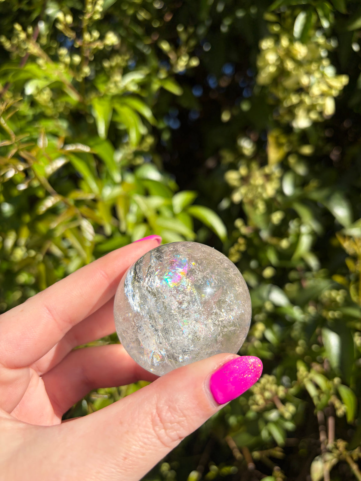 Clear Quartz Sphere G
