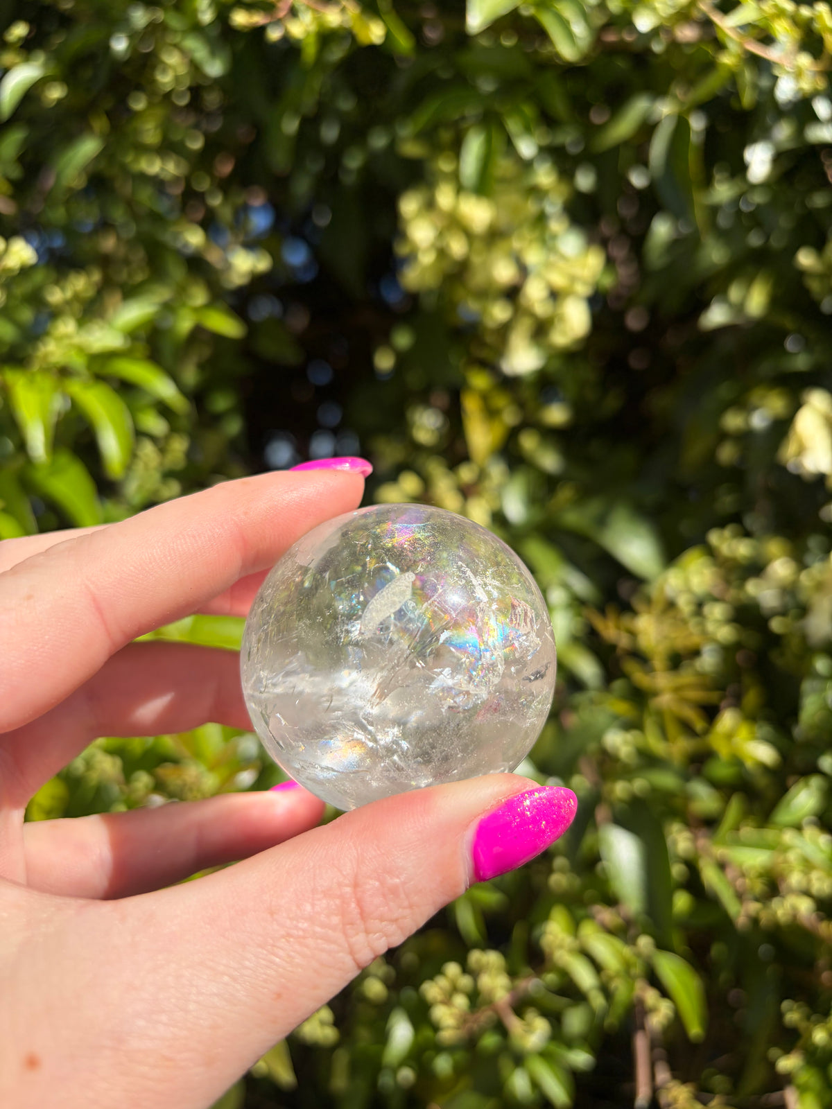 Clear Quartz Sphere H