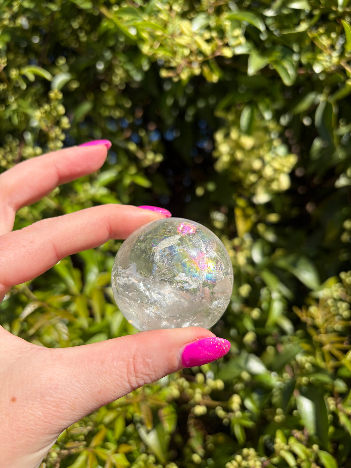 Clear Quartz Sphere H