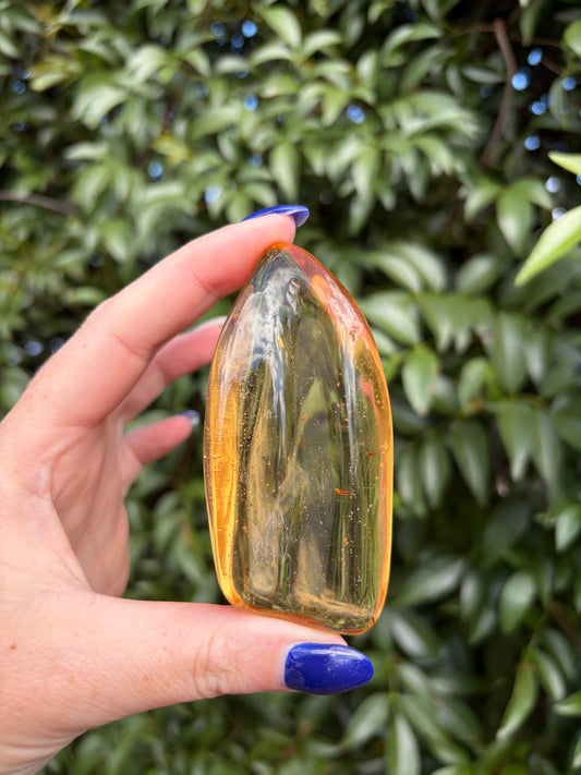 Copal Amber With Bugs Piece B