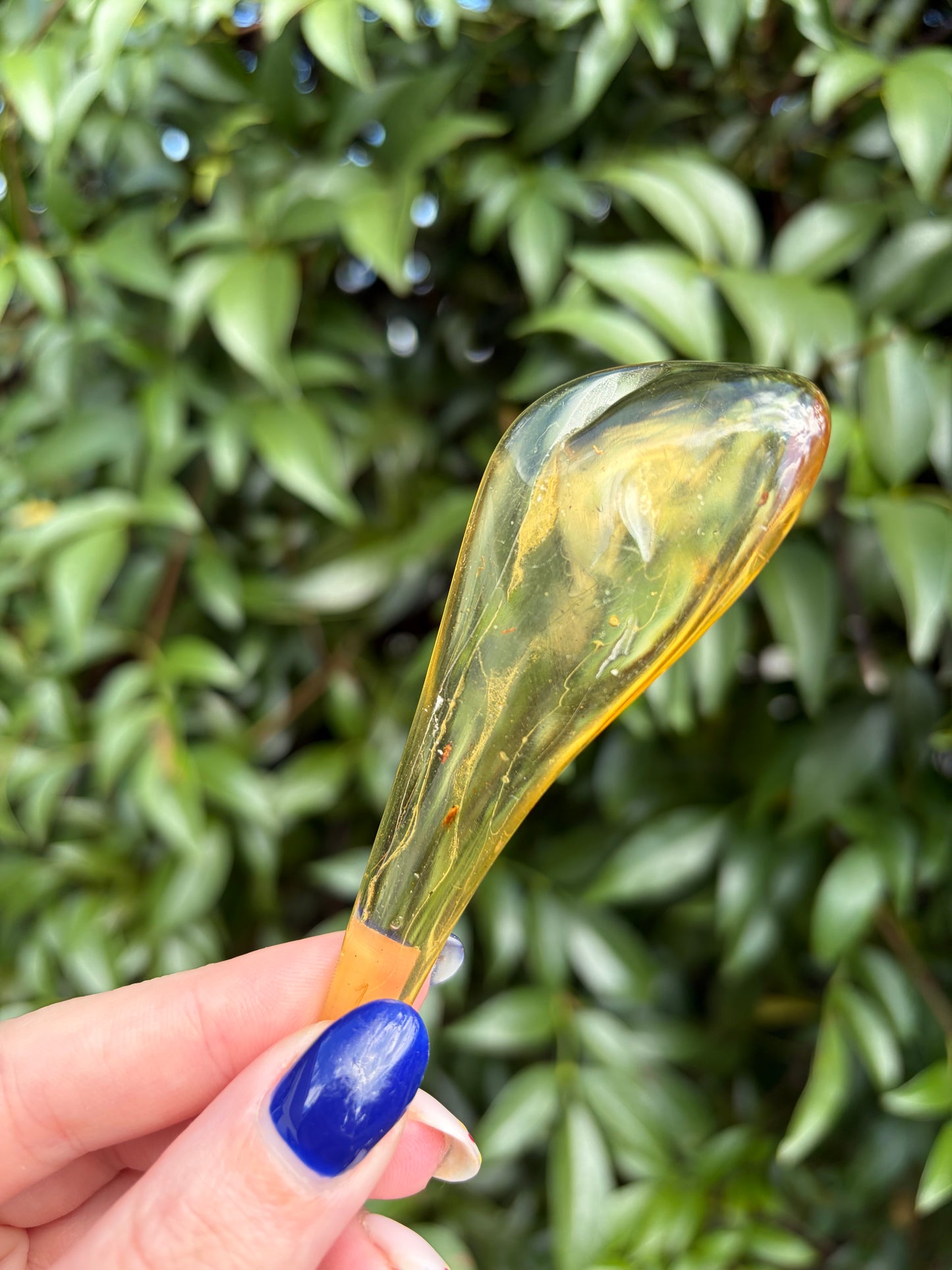 Copal Amber With Bugs Piece D