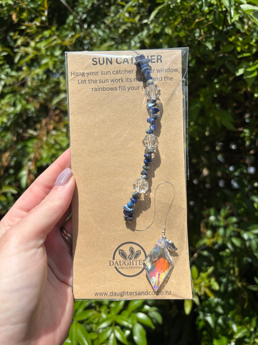 Lapis Lazuli | Diamond Sun Catcher