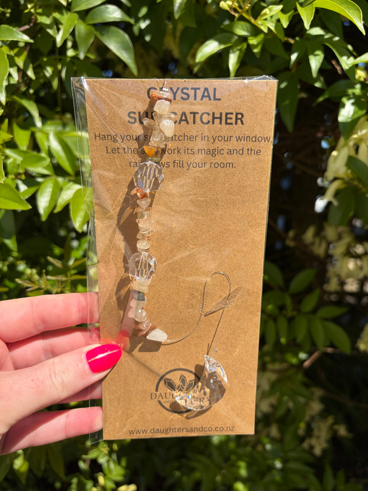 Rutilated Quartz | Moon Sun Catcher
