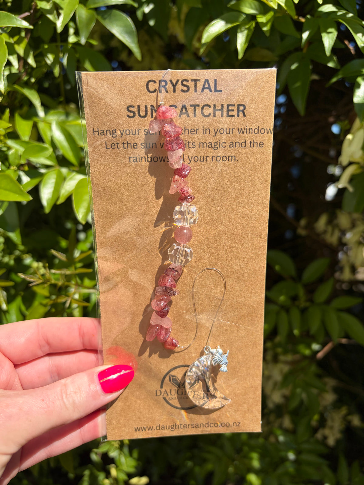 Rutilated Quartz | Moon Sun Catcher
